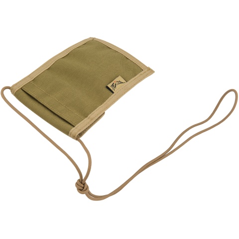 Flyye Industries Neck Identification Storage Wallet - KHAKI