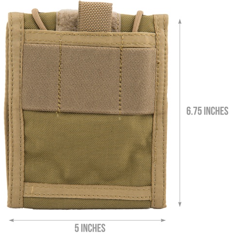Flyye Industries Versatile Identification Storage Wallet - KHAKI
