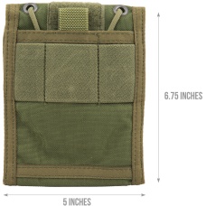 Flyye Industries Versatile Identification Storage Wallet - OD GREEN