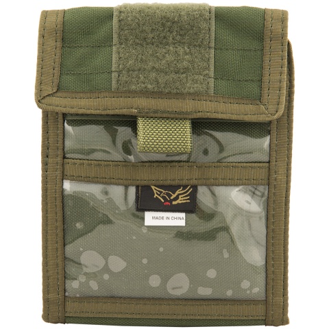 Flyye Industries Versatile Identification Storage Wallet - OD GREEN