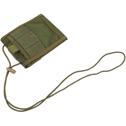 Flyye Industries Versatile Identification Storage Wallet - OD GREEN