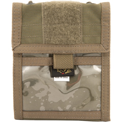 Flyye Industries Versatile Identification Storage Wallet - RANGER GREEN