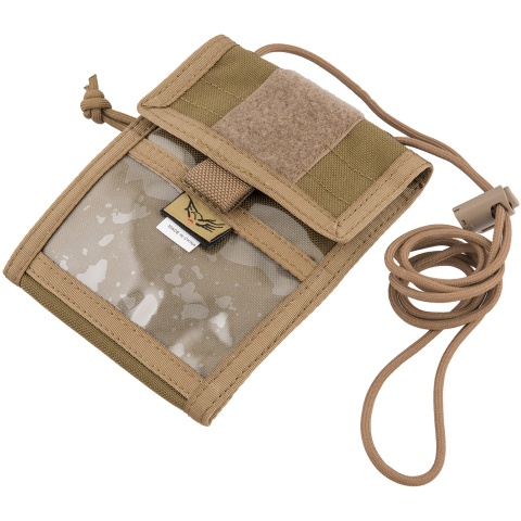 Flyye Industries Versatile Identification Storage Wallet - COYOTE BROWN