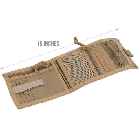 Flyye Industries Versatile Identification Storage Wallet - COYOTE BROWN