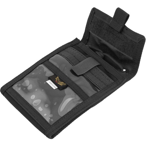 Flyye Industries Versatile Identification Storage Wallet - BLACK