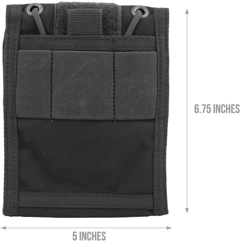 Flyye Industries Versatile Identification Storage Wallet - BLACK