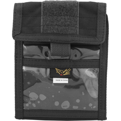 Flyye Industries Versatile Identification Storage Wallet - BLACK
