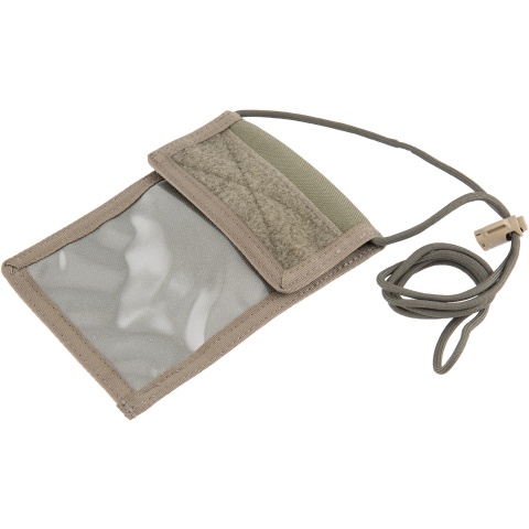 Flyye Industries Neck Identification Storage Wallet - RANGER GREEN