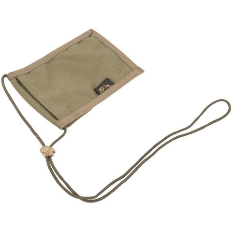 Flyye Industries Neck Identification Storage Wallet - RANGER GREEN