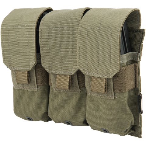 Flyye Industries 1000D Triple M4/M16 Magazine Pouch - RANGER GREEN