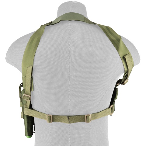 Flyye Industries Shoulder Holster and Magazine Pouch - OD GREEN