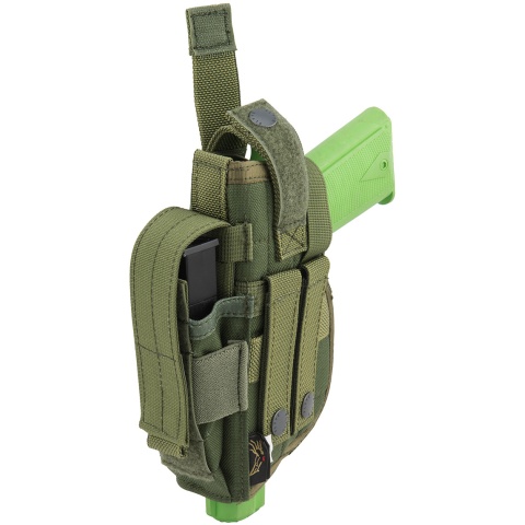 Flyye Industries 1911 Right handed  Pistol Holster - OD GREEN