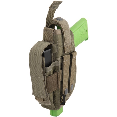 Flyye Industries 1911 Right handed  Pistol Holster - RANGER GREEN