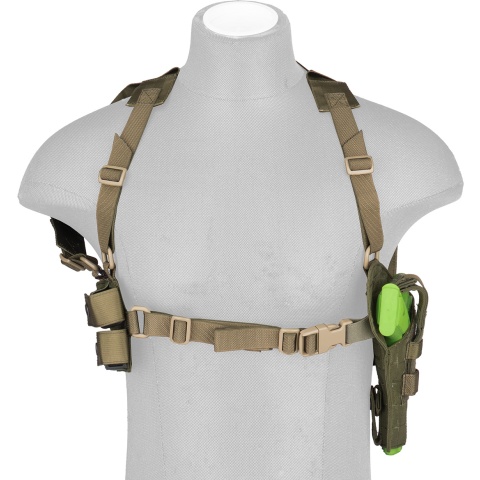 Flyye Industries Shoulder Holster and Magazine Pouch - KHAKI