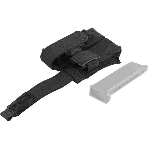 Flyye Industries MOLLE Double Pistol Magazine Pouch - BLACK