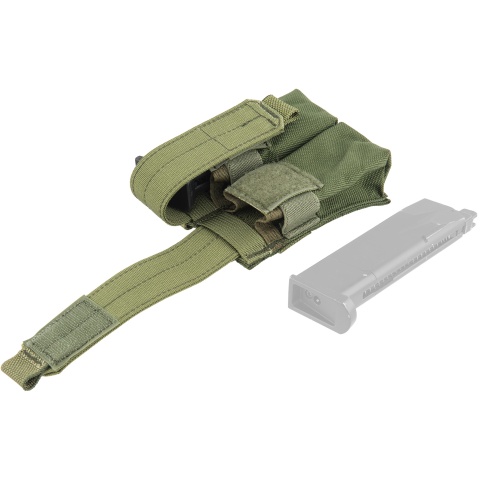 Flyye Industries MOLLE Double Pistol Magazine Pouch - OD GREEN