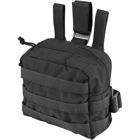 Flyye Industries MOLLE Drop Leg Accessories Pouch - BLACK