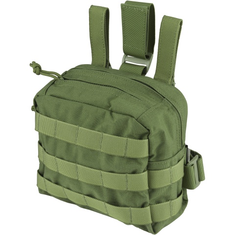 Flyye Industries MOLLE Drop Leg Accessories Pouch - OD GREEN
