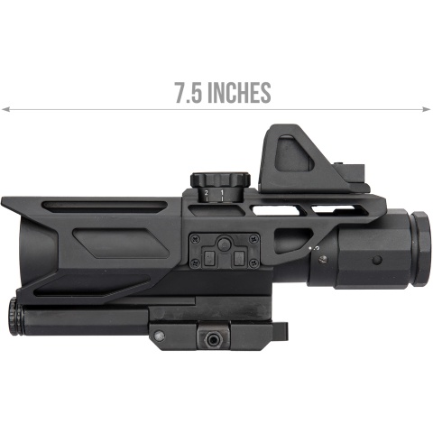 NcStar Gen 3 Ultimate Sighting System 3-9X40 Scope w/ Red Dot - BLACK