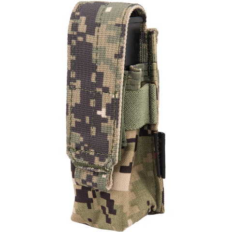 Flyye Industries MOLLE Single 9mm Pistol Magazine Pouch - AOR2