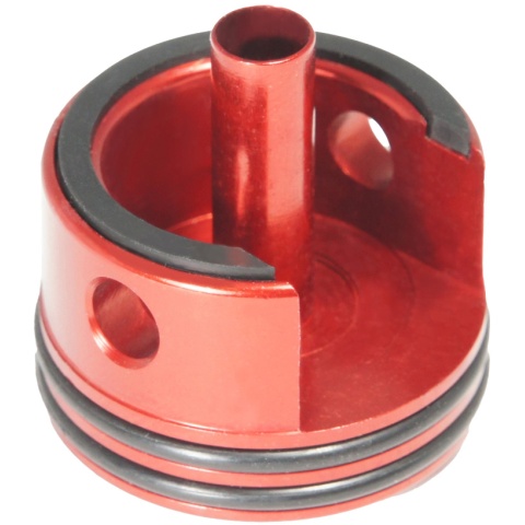 Maxx Model Aluminum Double Airseal & Damper AEG Cylinder Head - RED