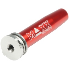 Maxx Model CNC Stainless Steel/Aluminum Spring Guide - RED