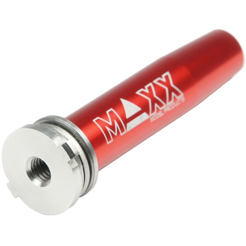 Maxx Model CNC Stainless Steel/Aluminum Spring Guide - RED