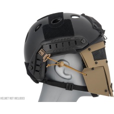 G-Force Adjustable T-Shaped Mesh Full Face Mask - TAN