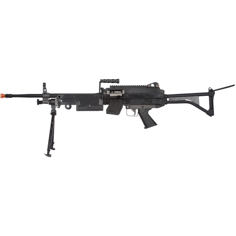 Classic Army CA249 MK-1 Airsoft LMG Rifle w/ Bipod - BLACK