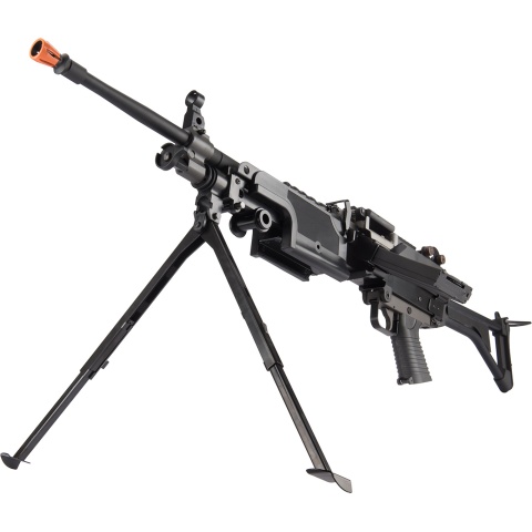 Classic Army CA249 MK-1 Airsoft LMG Rifle w/ Bipod - BLACK