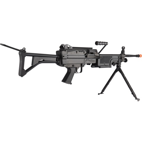 Classic Army CA249 MK-1 Airsoft LMG Rifle w/ Bipod - BLACK
