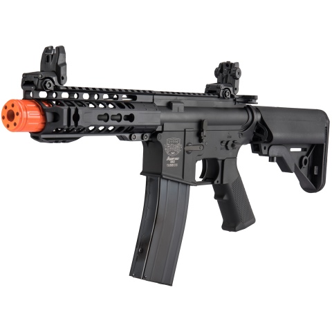 Valken Alloy Series MK.I Carbine 7-Inch Keymod Airsoft Rifle - BLACK