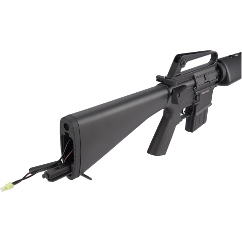 JG Full Size M16A1 Vietnam Airsoft AEG Rifle - BLACK