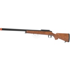 AGM Metal Bolt Action VSR-10 Airsoft Sniper Rifle - Wood