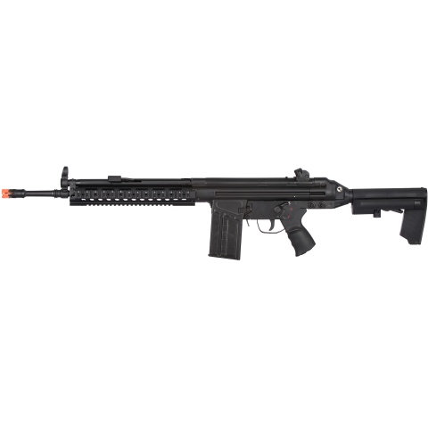 LCT LC-3 AR Airsoft AEG w/ RIS Handrail and AR Stock - BLACK