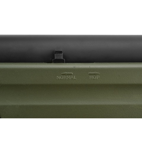 445 FPS AGM Metal Bolt Action MK96 Airsoft Sniper Rifle - OD Green