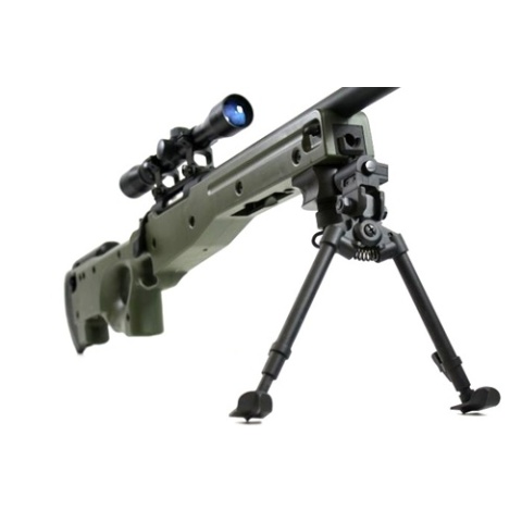 AGM MK96 Bolt Action Sniper Rifle w/ 3-9x Scope and Bipod - OD GREEN