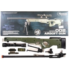 AGM MK96 Bolt Action Sniper Rifle w/ 3-9x Scope and Bipod - OD GREEN
