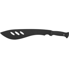 AMA MOLLE Compatible Polymer Training Machete w/ Sheathe - BLACK