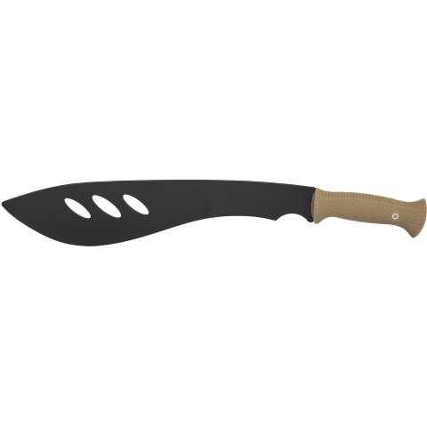 AMA MOLLE Compatible Polymer Training Machete w/ Sheathe - TAN