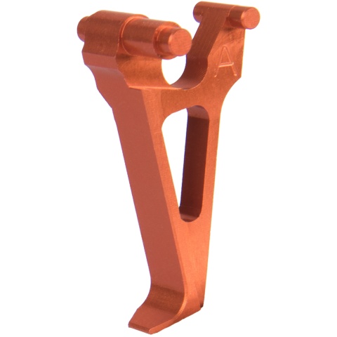 Retro Arms Anodized Aluminum Trigger for AK Series - ORANGE (Type A)