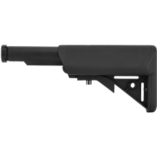 Lancer Tactical Retractable SOPMOD Stock w/ Buffer Tube - BLACK