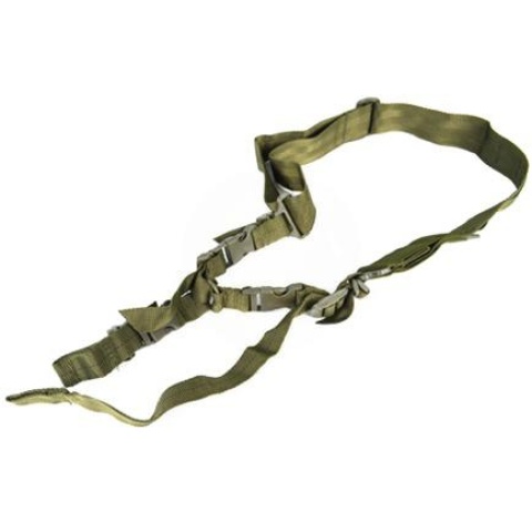 NcStar 2 Point Tactical Sling System (Convertible) - OD