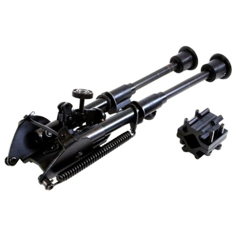 NcStar Precision-Grade Compact Friction Bipod w/ 3 Mount Adapters