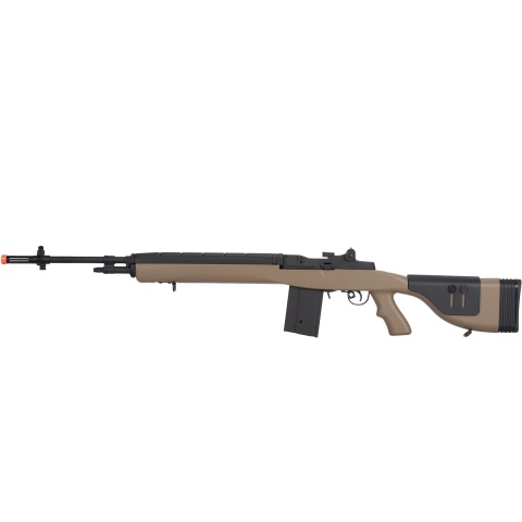 Lancer Tactical M14 AEG w/ Adjustable Cheek Rest - TAN