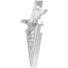 Retro Arms Anodized Aluminum Trigger for AR15 Series - SILVER (Type A)