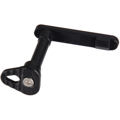 Retro Arms Anodized Aluminum Magazine Catch for M4/M16 - BLACK (Type B)