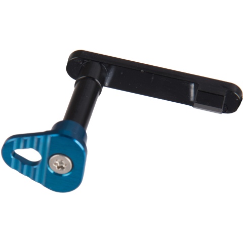 Retro Arms Anodized Aluminum Magazine Catch for M4/M16 - LIGHT BLUE (Type B)