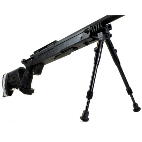 NcStar Compact Stream-Lined Universal Bipod w/ Weaver & Barrel Mount