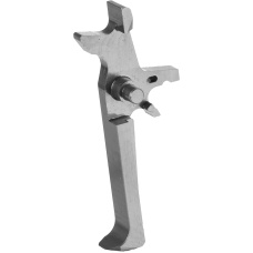 Retro Arms Anodized Aluminum Trigger for AR15 Series - SILVER (Type C)